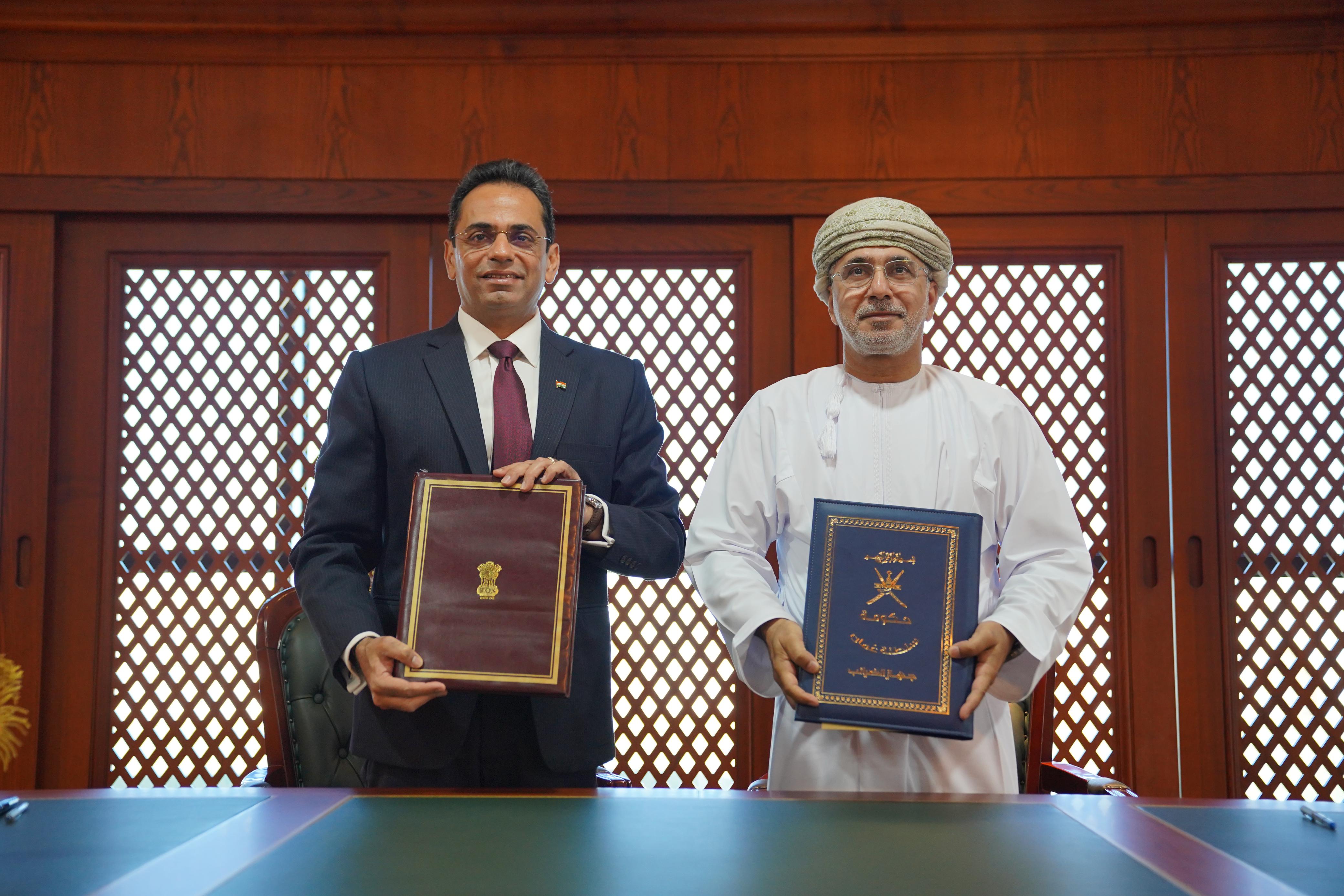 The Sultanate of Oman and Republic of India Boost Economic Cooperation by Signing Double Taxation Avoidance Protocol